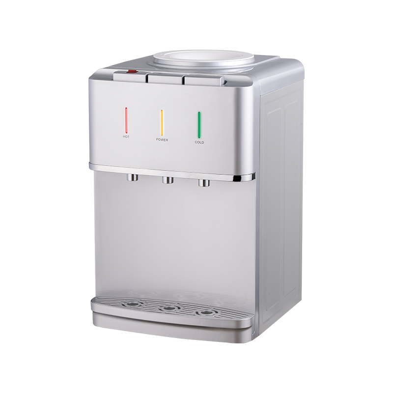 YR-2508T/YLR-2508T Dozator de apă caldă și rece argintie de birou