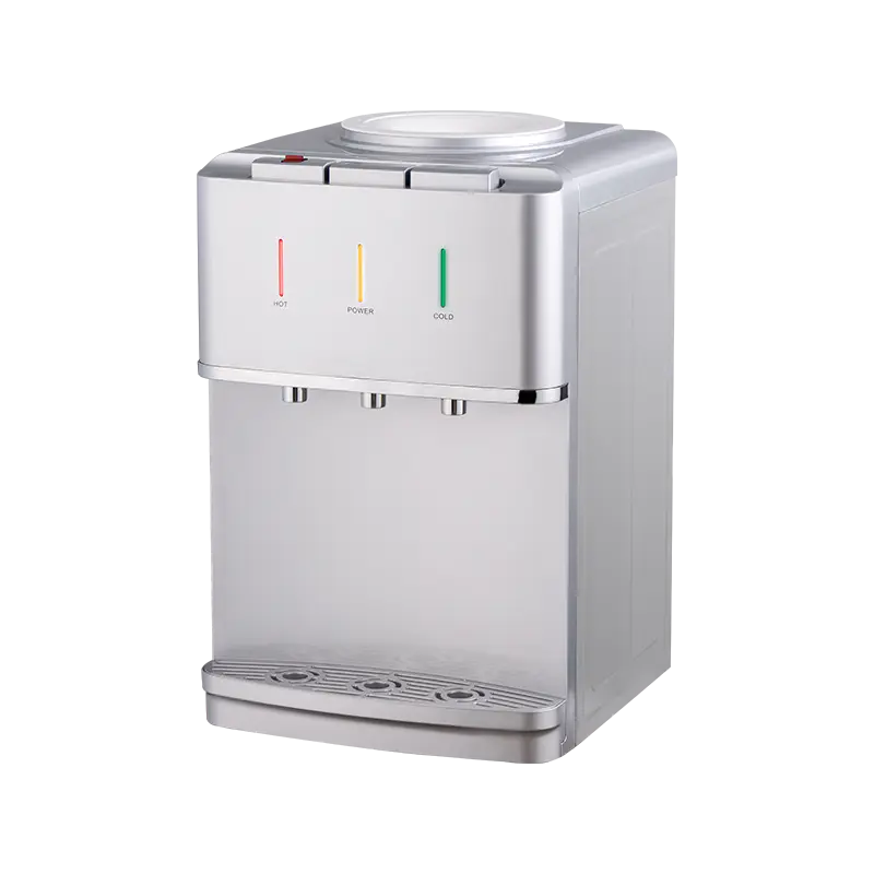 YR-2508T/YLR-2508T Dozator de apă caldă și rece argintie de birou YR-2508T/YLR-2508T Dozator de apă caldă și rece argintie de birou