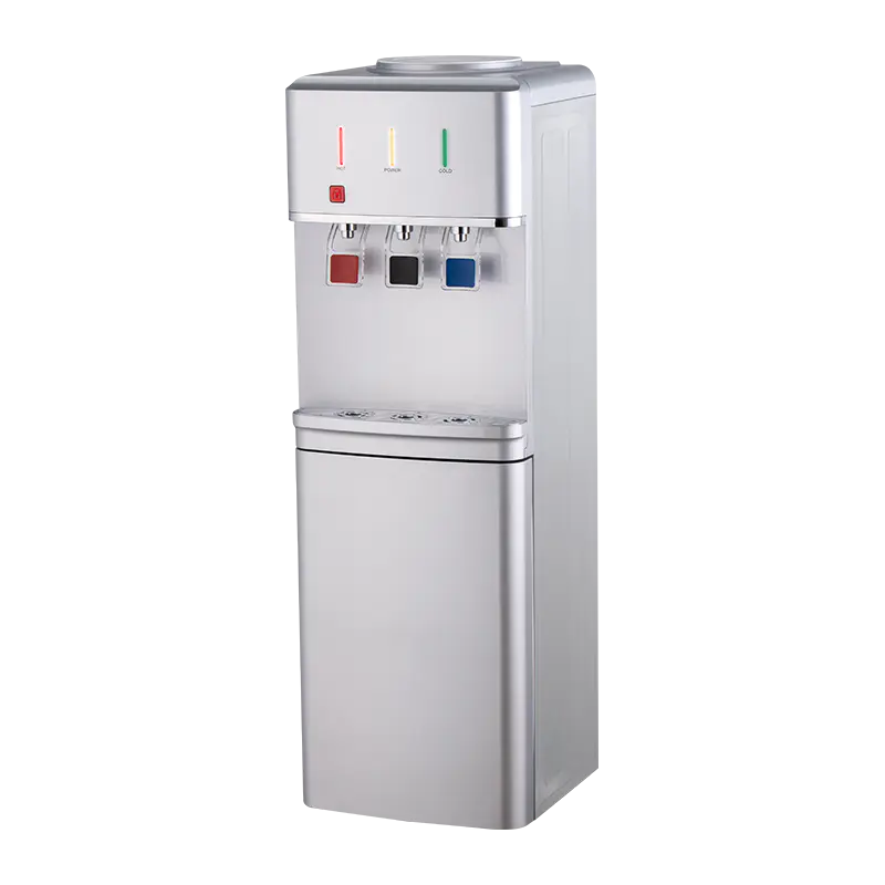 YR-2509/YLR-2509/YLR-2509Y Dozator de apă vertical cu trei ieșiri argintie
